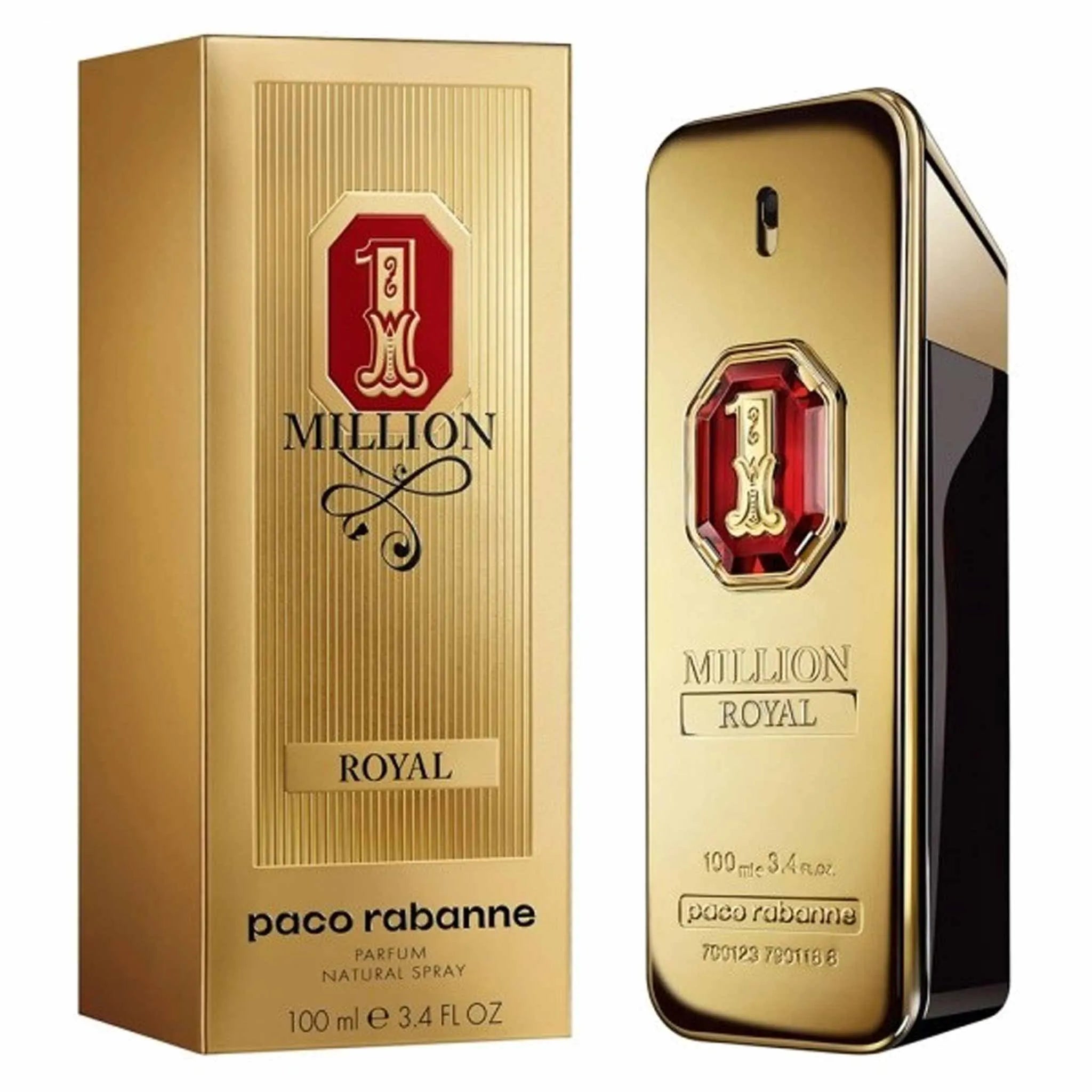 1 Million Royal Paco Rabanne - MANZARA STORE - Perfume Available at MANZARA STORE - Paco Rabanne - All Products, Men, Paco Rabanne- 1 Million Royal Eau De Parfum Product Description: Experience the power of royalty with 1 Million Royal Eau De Parfum by Paco Rabanne. This bold and refined fragrance redefines luxury, combining vibrant citrus with spicy and woody undertones. Designed for the man who rules with confidence and charm, 1 Million Royal is a statement of unmatched elegance and style. Key Notes: Top